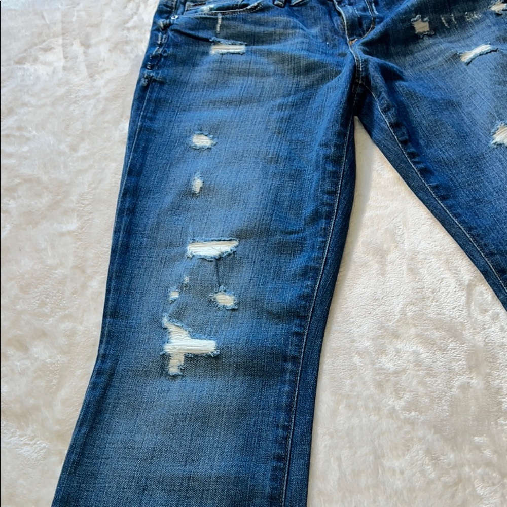 NWT Joe’s Jeans The Honey Curvy Booty Fit Shae Distressed Flare Denim Blue 29X34 - Picture 16 of 16
